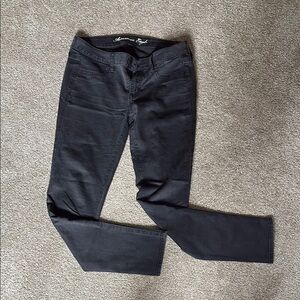 American Eagle Outfitters Black Straight Leg Jeans